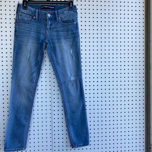 Express Stella Low Rise Skinny Jeans